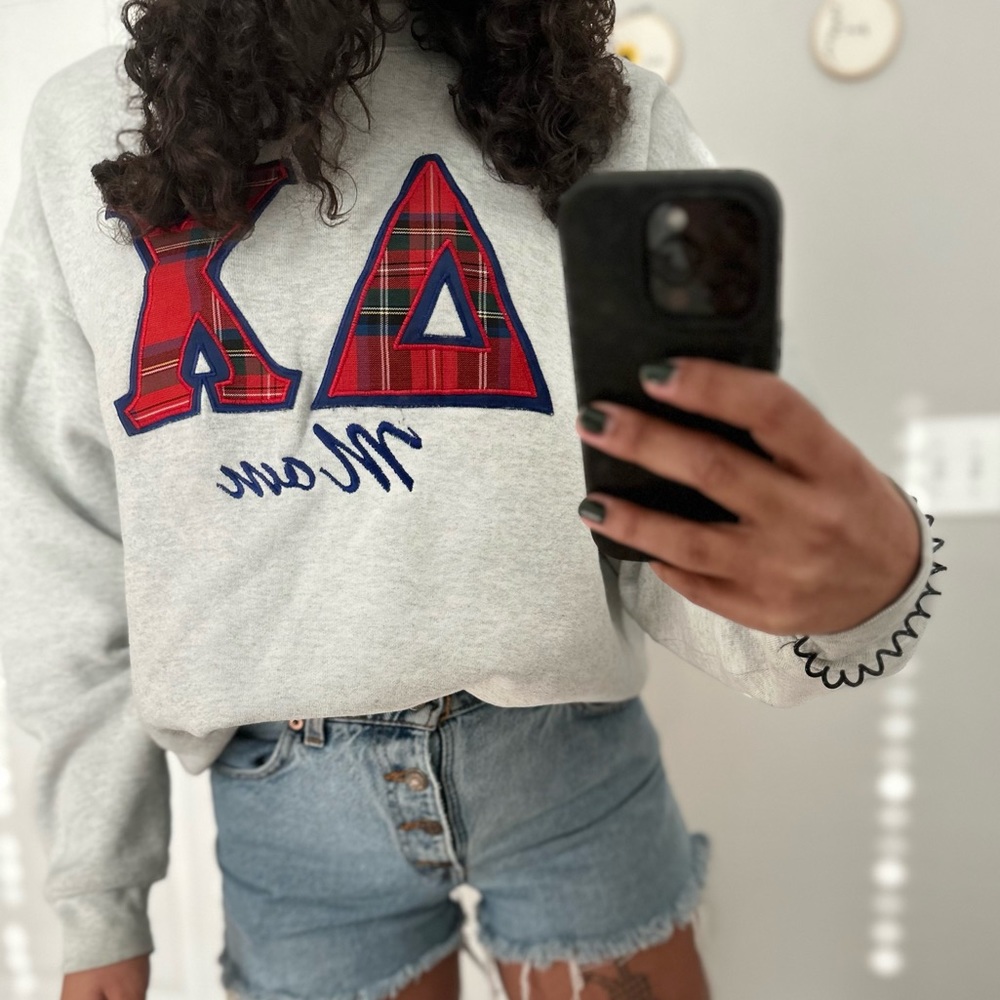 Oversized Themed Sweatshirt